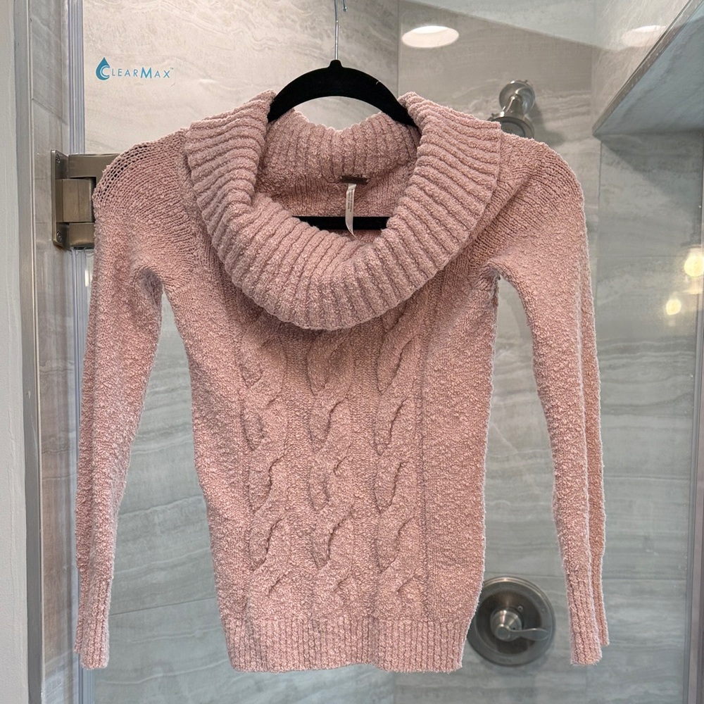 Free People Off the Shoulder Sweater - Picture 2 of 5